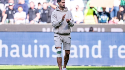 Mönchengladbachs Torjäger Tim Kleindienst fällt lange aus. (Foto: David Inderlied/dpa)