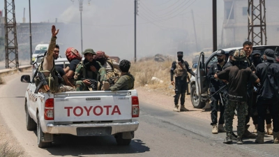 Nach US-Angaben haben Israel und Syrien einer Waffenruhe zugestimmt. (Archivfoto) (Foto: Ghaith Alsayed/AP/dpa)