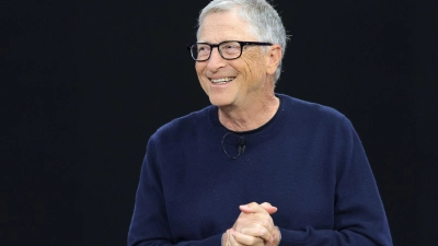 Bill Gates will sein Geld ausgeben für eine bessere Welt.  (Foto: Jason Redmond/AP/dpa)