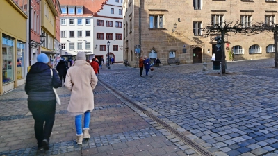 Bisher ist die Tourist-Information in der Gotischen Halle im Erdgeschoss des Stadthauses untergebracht. (Archivbild: Jim Albright)
