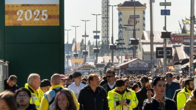Soll die Wiesn Eintritt kosten? (Foto: Peter Kneffel/dpa)