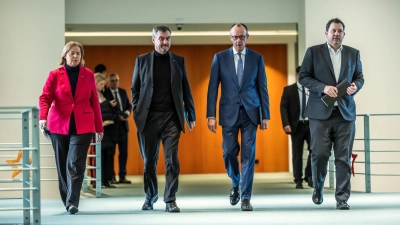 Hält die schwarz-rote Koalition? (Foto: Michael Kappeler/dpa)
