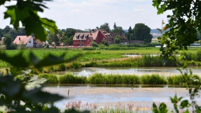 Im Aischgrund gibt es viele Sehenswürdigkeiten zu entdecken. Gottesgab ist von allen Seiten mit Wasser umgeben. (Foto: Harald Weigand)