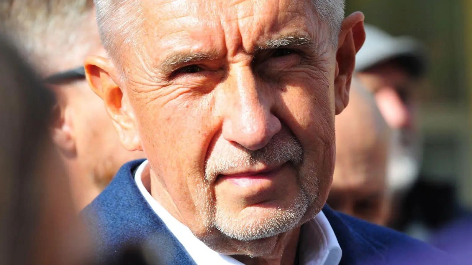 Der tschechische Milliardär und Gründer der Partei ANO, Andrej Babis, bei einem Wahlkampfauftritt im Prager Stadtteil Modrany. (Archivbild) (Foto: Michael Heitmann/dpa)