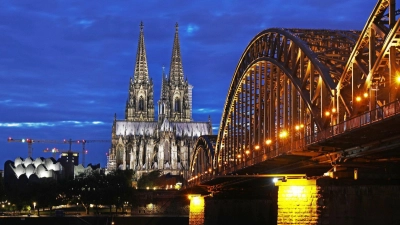 Der Dom und die Hohenzollernbrücke sind zwei Kölner Wahrzeichen. (Foto: Oliver Berg/dpa)