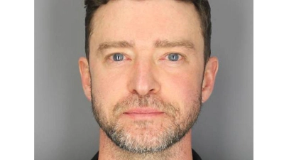 Die Polizei veröffentlichte diesen „Mug Shot“ von Justin Timberlake. (Foto: Sag Harbor Police Department/dpa)