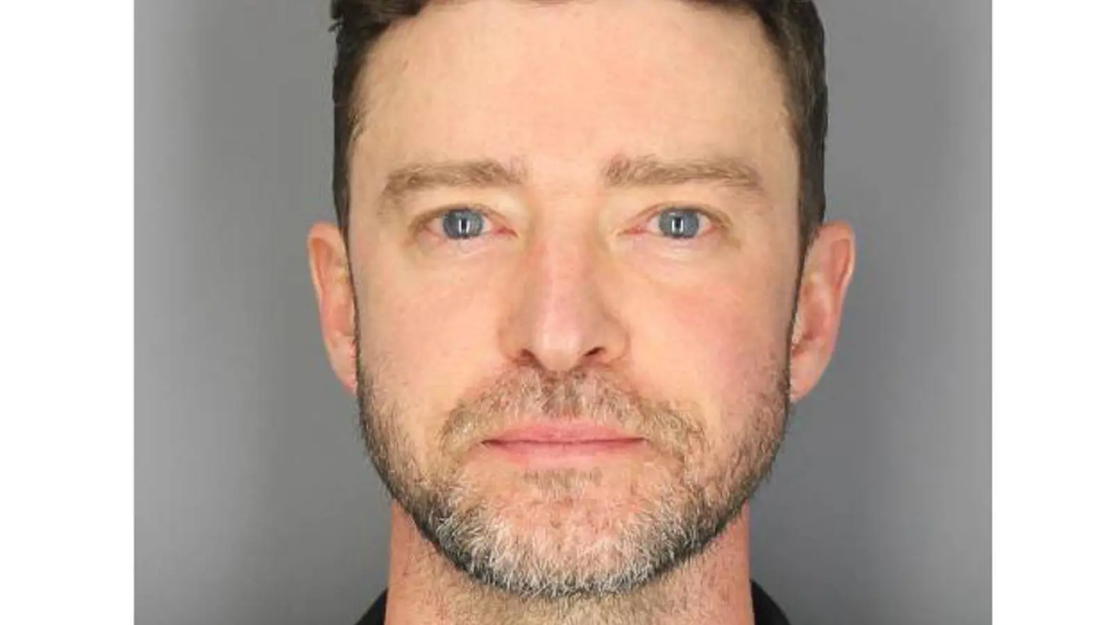 Die Polizei veröffentlichte diesen „Mug Shot“ von Justin Timberlake. (Foto: Sag Harbor Police Department/dpa)