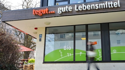 Ein Tegut-Supermarkt in Bayern. (Archivbild) (Foto: Malin Wunderlich/dpa)