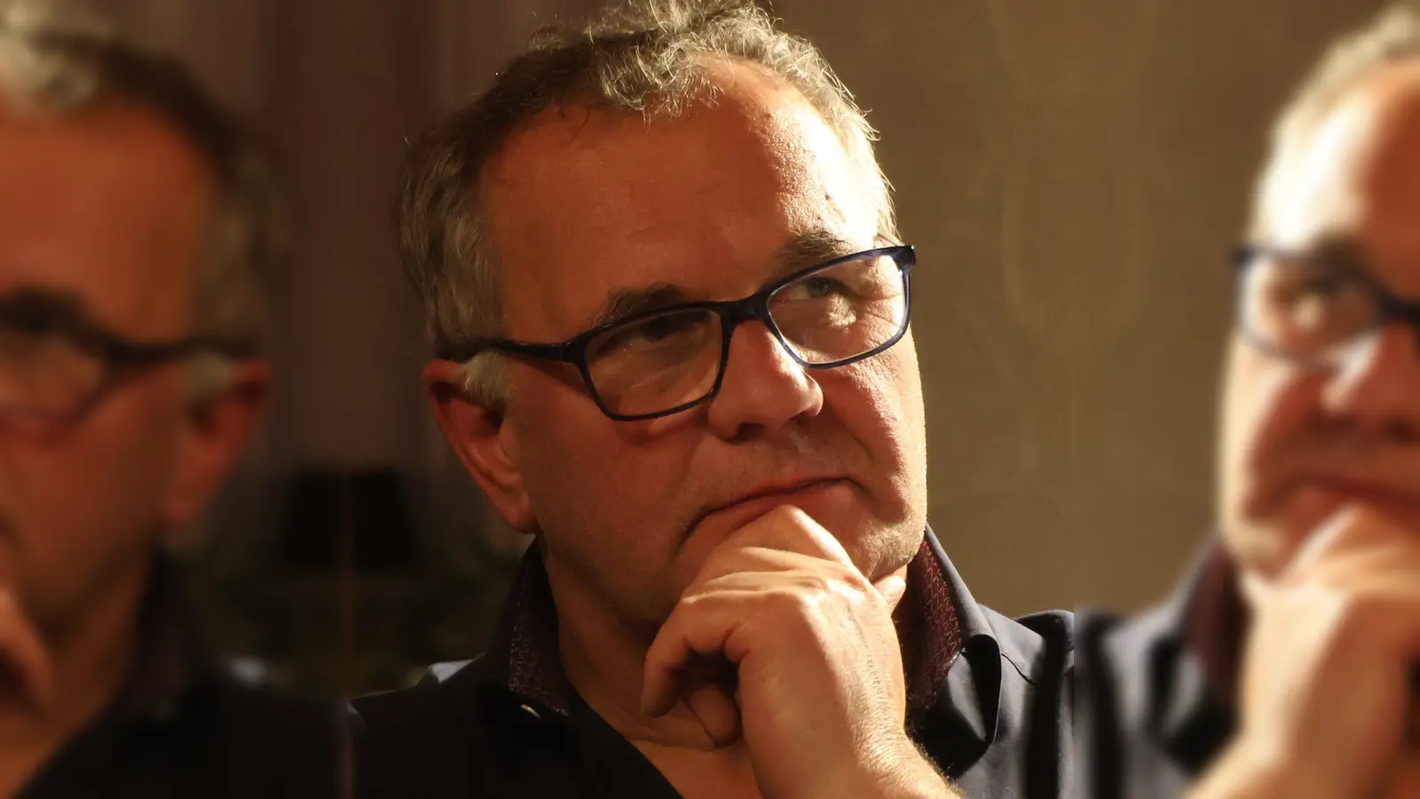 Ein nachdenklicher Bürgermeister Armin Luther trotz des klaren Wahlergebnisses. (Foto: Andreas Reum)