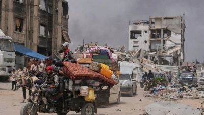 Mehrere Deutsche konnten Gazastreifen verlassen. (Archivbild) (Foto: Jehad Alshrafi/AP/dpa)