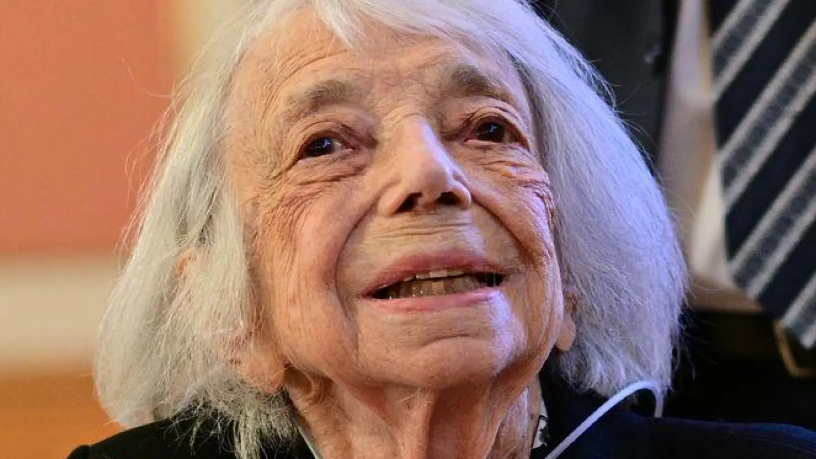 Margot Friedländer bei einem ihrer letzten öffentlichen Auftritte. (Archivbild) (Foto: Sebastian Christoph Gollnow/dpa)