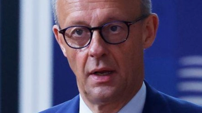 Merz kehrt beim Gipfel wieder auf die EU-Bühne zurück.  (Foto: Omar Havana/AP/dpa)