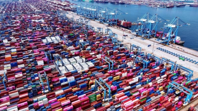 Die EU hat ein enormes Handelsdefizit gegenüber China. (Archivbild) (Foto: Uncredited/CHINATOPIX via AP/dpa)