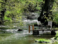 Ein lauschiges Plätzchen - gesehen im Taubertal. (Foto: Klaus Zerkowski)