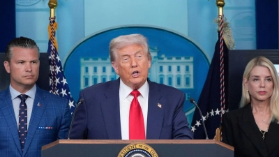 US-Präsident Donald Trump will erneut die Nationalgarde einsetzen. (Foto: Alex Brandon/AP/dpa)