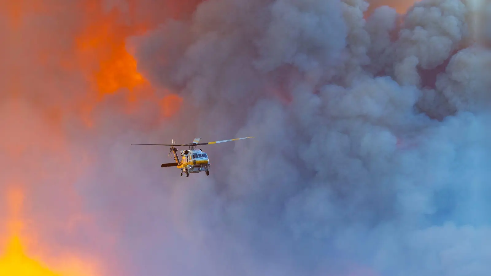 Die Brände in Malibu toben weiter. (Foto: Jill Connelly/ZUMA Press Wire/dpa)