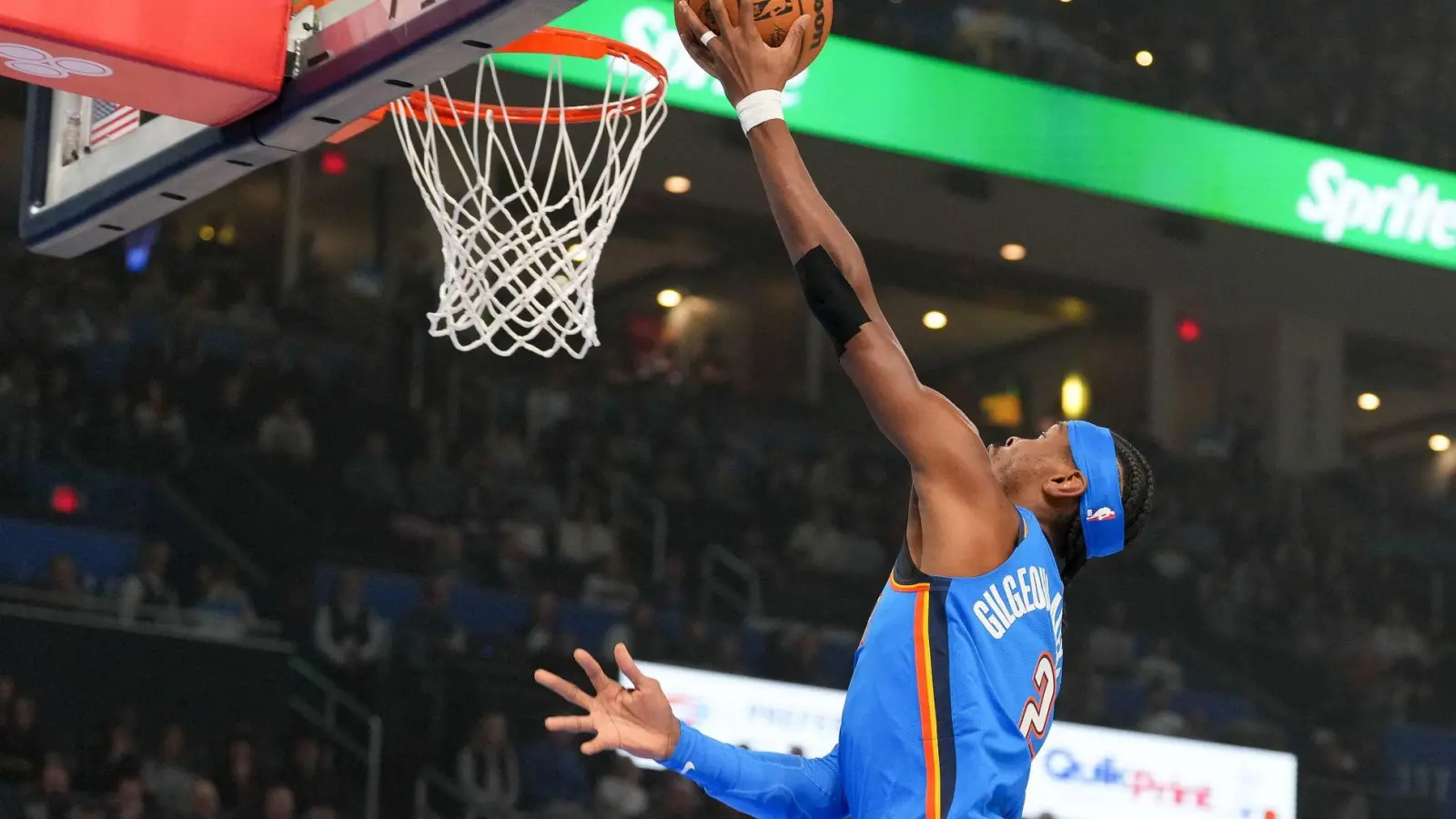 Bester Werfer der Partie: Shai Gilgeous-Alexander führte die Oklahoma City Thunder zum Sieg gegen die Memphis Grizzlies. (Archivfoto) (Foto: Kyle Phillips/AP/dpa)