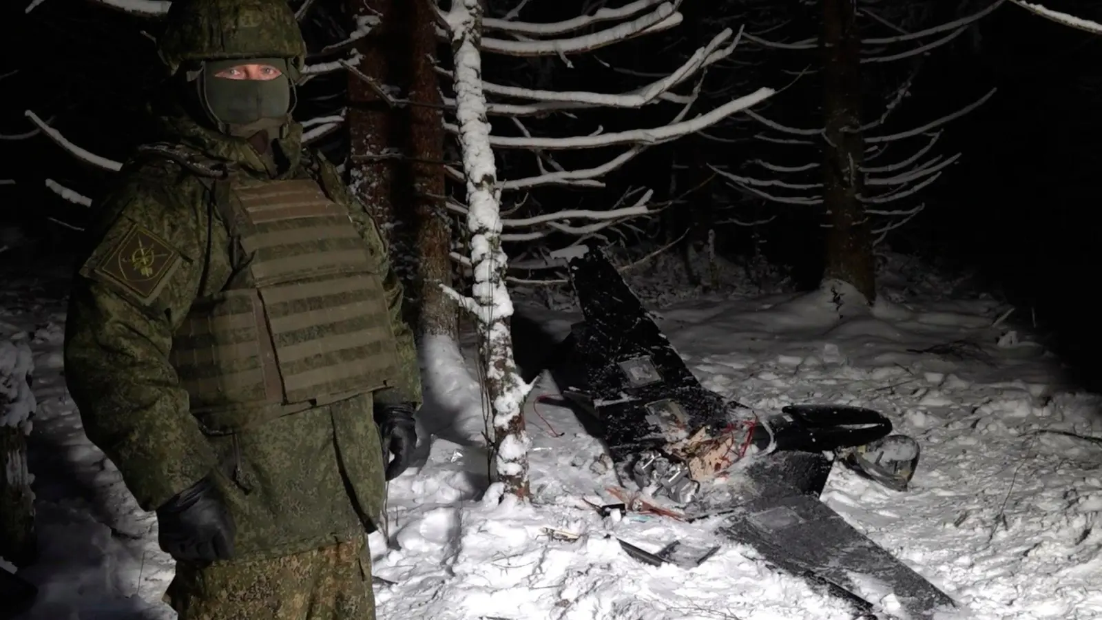 Russland hat den USA nun angebliche Beweise für einen geplanten Drohnenangriff auf eine Residenz von Kremlchef Wladimir Putin übergeben. (Foto: Uncredited/Russian Defense Ministry Press Service/AP/dpa)