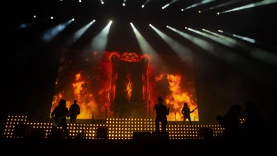 Blind Guardian als Headliner auf der Main Stage. (Foto: Evi Lemberger)