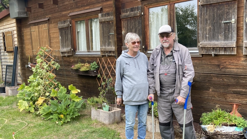Hannelore und Florian Lederle sind davon überzeugt, dass jede und jeder Einzelne einen wichtigen Beitrag dazu leisten kann, negative Folgen des Klimawandels zu begrenzen.  (Foto: Albrecht Flierl)