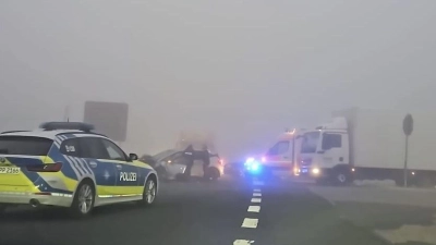 Schlechte Sichtverhältnisse infolge des Nebels dürften bei dem Unfall eine Rolle gespielt haben. (Foto: privat)
