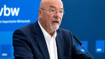Wolfram Hatz, der Präsiden der vbw, sieht die Lage weiter kritisch. (Archivbild) (Foto: Sven Hoppe/dpa)