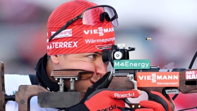 Philipp Nawrath will sich in Antholz steigern. (Foto: Sven Hoppe/dpa)