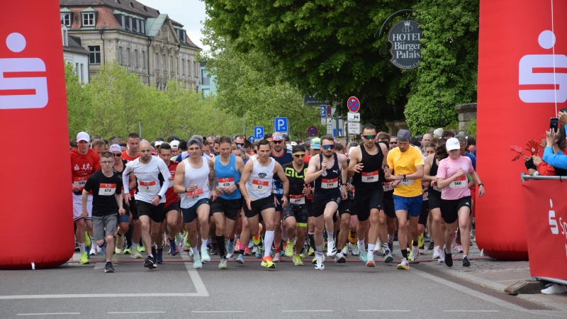 Das ist Geschichte: Der Hauptlauf über zehn Kilometer war bei den Sportlern die gefragteste Strecke des Jahres 2025. 500 Athleten waren an den Start gegangen (Archivbild: Florian Schwab)