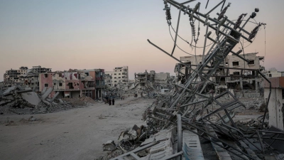 Zerstörte Gebäude im Gazastreifen. (Archivbild) (Foto: Omar Ashtawy/APA Images via ZUMA Press Wire/dpa)