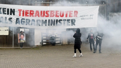 Kurz nach der Protestaktion zog Felßner seine Kandidatur für das Amt des Bundesagrarministers zurück. (Archivbild) (Foto: ---/dpa)
