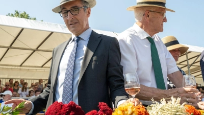 Özdemir ist ähnlich bekannt wie Amtsinhaber Kretschmann. (Archivbild) (Foto: Stefan Puchner/dpa)