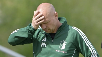 Im Saisonfinale der Bezirksliga empfing der TuS Feuchtwangen SF Hofstetten. Das 0:0 reichte der Truppe von Trainer Marco Heinz nicht, um den Abstiegsplatz zu verlassen. (Foto: Martin Rügner)