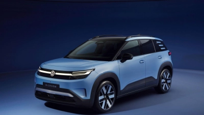 Kompakter Elektro-SUV: Der neue VW ID.Cross startet im Herbst 2026 ab 27.995 Euro und bietet bis zu 427 Kilometer Reichweite. (Foto: Volkswagen AG/dpa-tmn)