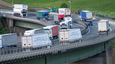 Wegen einer Demonstration wird die Brennerautobahn gesperrt. (Foto: Peter Kneffel/dpa)