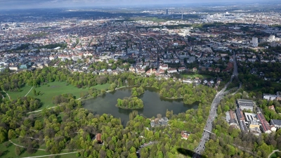Zeitweise ist der Bereich im Norden des Parks gesperrt. (Symbolbild) (Foto: Felix Hörhager/dpa)