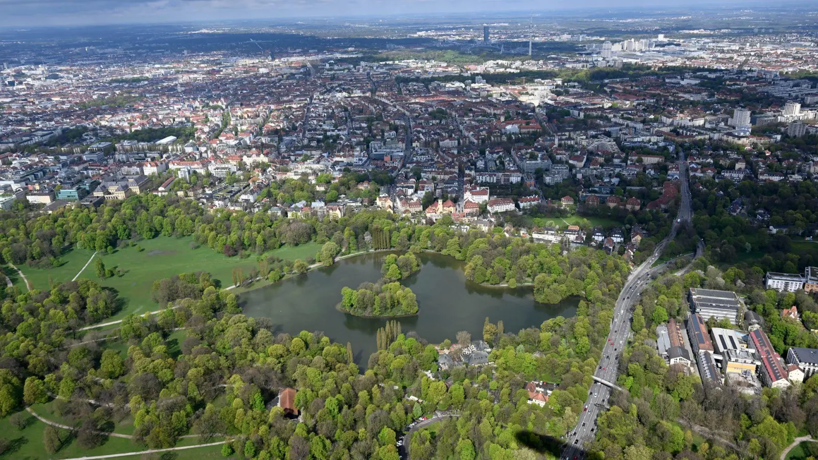 Zeitweise ist der Bereich im Norden des Parks gesperrt. (Symbolbild) (Foto: Felix Hörhager/dpa)