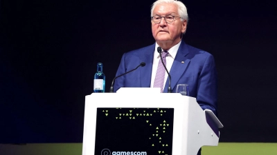 Computerspiele sind nach Einschätzung des Bundespräsidenten in der Mitte der Gesellschaft angekommen, bergen aber auch Gefahren. (Foto: Christoph Reichwein/dpa)