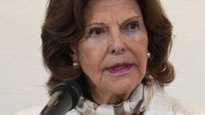 Die schwedische Königin ist für zwei Tage in Flensburg.  (Foto: Marcus Brandt/dpa)