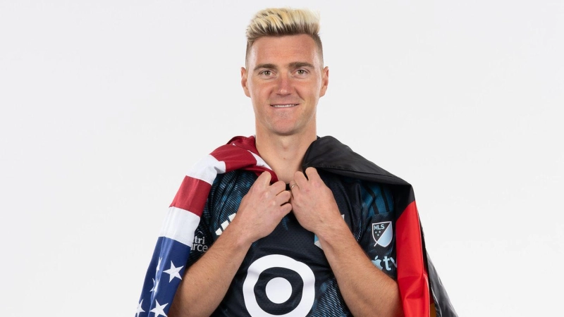 Der Deutsch-Amerikaner Julian Gressel begleitet die Fußball-WM als FLZ-Experte. (Foto: Minnesota United FC)