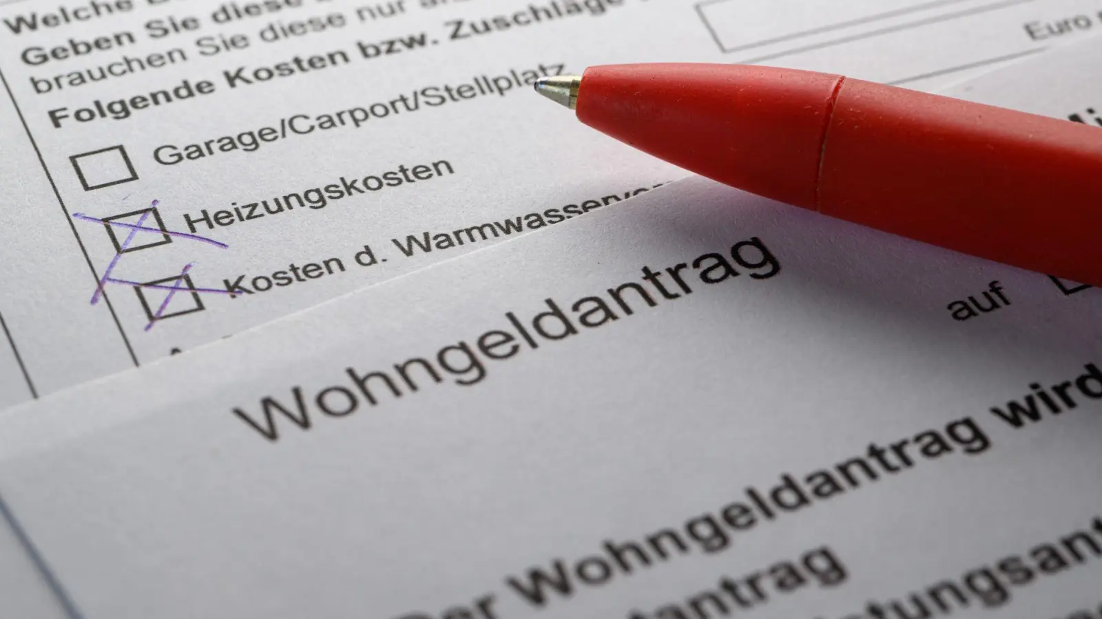 Die Bundesregierung plant Kürzungen beim Wohngeld. (Symbobild)  (Foto: Robert Michael/dpa)
