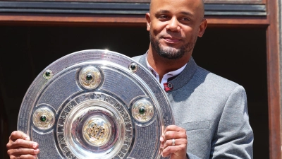 Trainer Vincent Kompany freut sich auf Zeit mit der Familie. (Foto: Karl-Josef Hildenbrand/dpa)