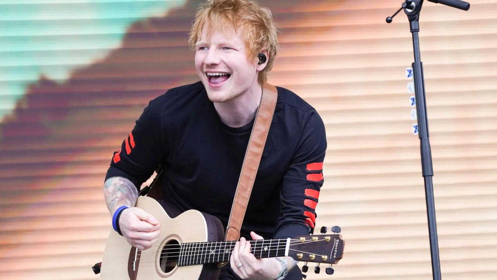 Ed Sheeran wäre lieber nicht Teil der Neuauflage des Band-Aid-Weihnachtssongs „Do They Know It&#39;s Christmas“ (Archivbild).  (Foto: Ian West/Press Association/dpa)