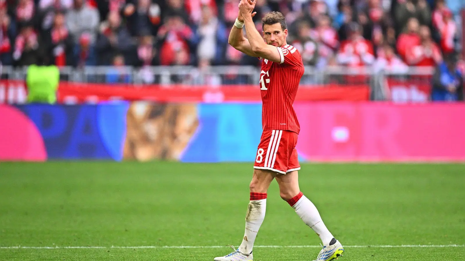 Wechselt Leon Goretzka zu Aston Villa in die Premier League? (Archivbild) (Foto: Tom Weller/dpa)