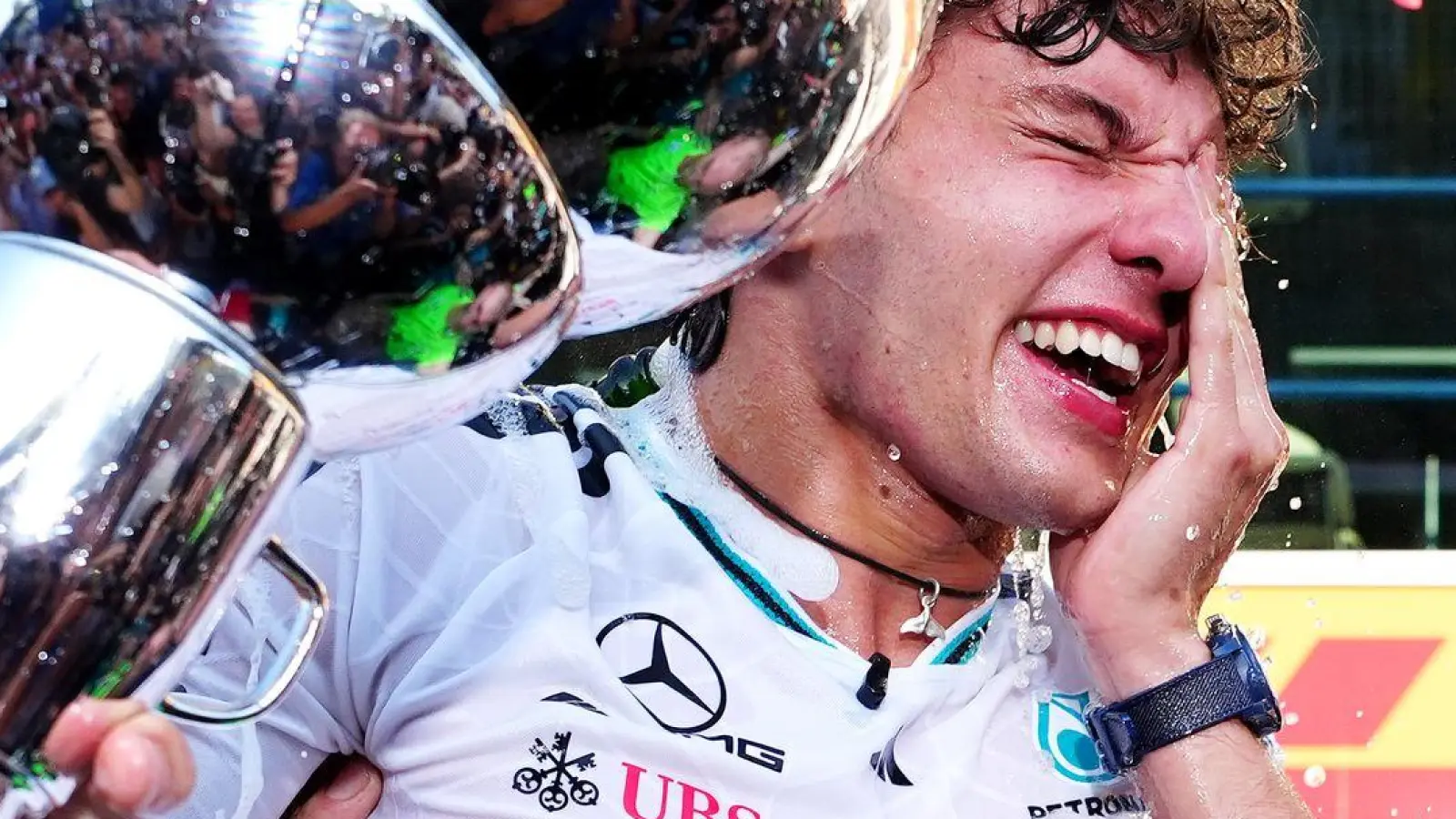 Kimi Antonelli ist dem WM-Titel ein großes Stück näher. (Foto: Bradley Collyer/PA Wire/dpa)