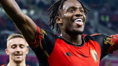 Eintracht Frankfurt hat den belgischen Nationalspieler Michy Batshuayi verpflichtet. (Foto: Tom Weller/dpa)