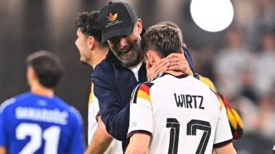 Bundestrainer Klopp will Wirtz zu neuen Bestleistungen bringen. (Foto: Tom Weller/dpa)