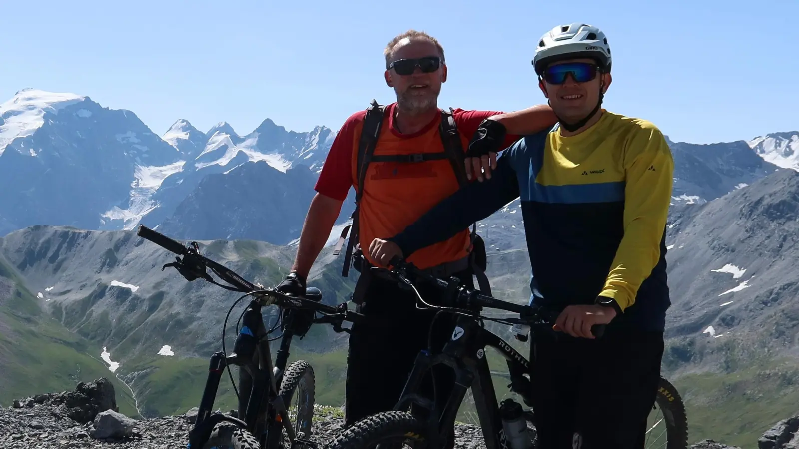 Ansbacher DAVler beim Alpen Cross in Österreich und Italien. (Foto: Roland Döllinger/Sylvia Pludra)