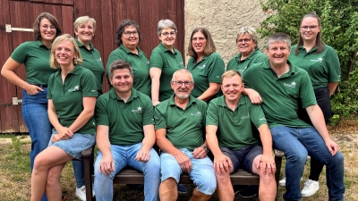 Das Laienensemble des Weiltinger Theaterstadels probt derzeit für die Aufführungen.<br><br> <br> (Foto: Martin Fehr)
