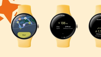Nicht mehr nur Richtungspfeile: Komoot läuft auf Wear-OS-Smartwatches nun autark mit Karten und weiteren neuen Features. (Foto: Komoot/dpa-tmn)