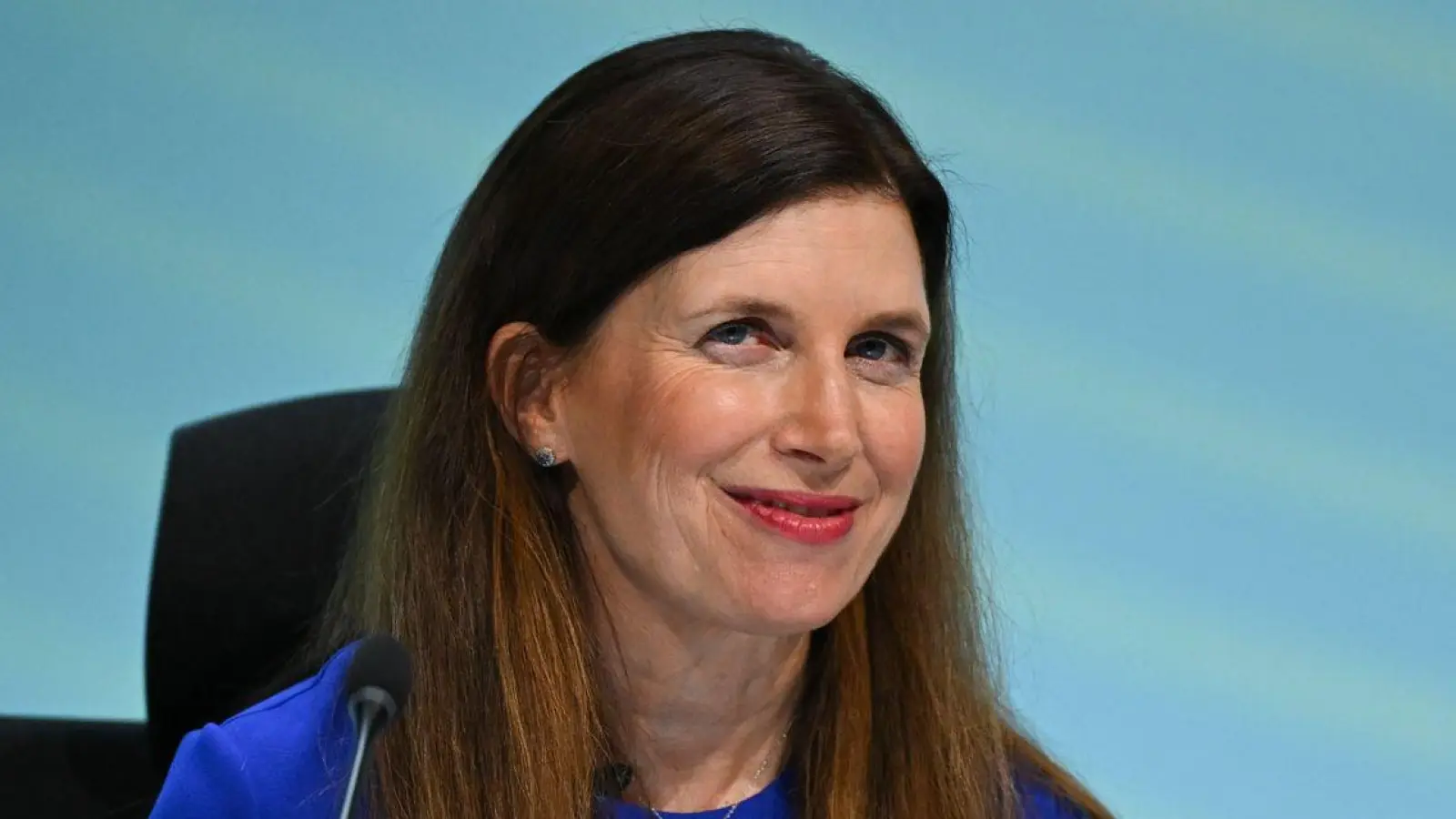 Commerzbank-Chefin Bettina Orlopp ist eine von nur vier Frauen an der Spitze eines Dax-Konzerns. (Archivbild) (Foto: Arne Dedert/dpa)